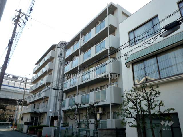 東灘サンハイツの外観（北東側から）