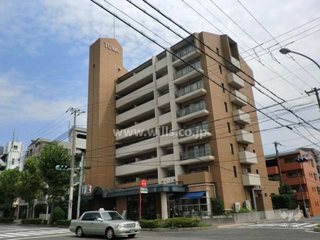 藤和ライブタウン上御影の外観（北西側から）