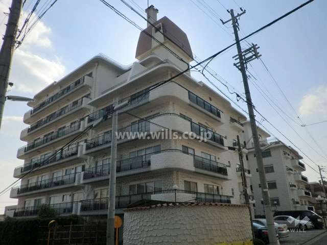 北御影アーバンライフの外観（北東側から）