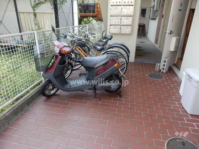 駐輪場、共用ポスト