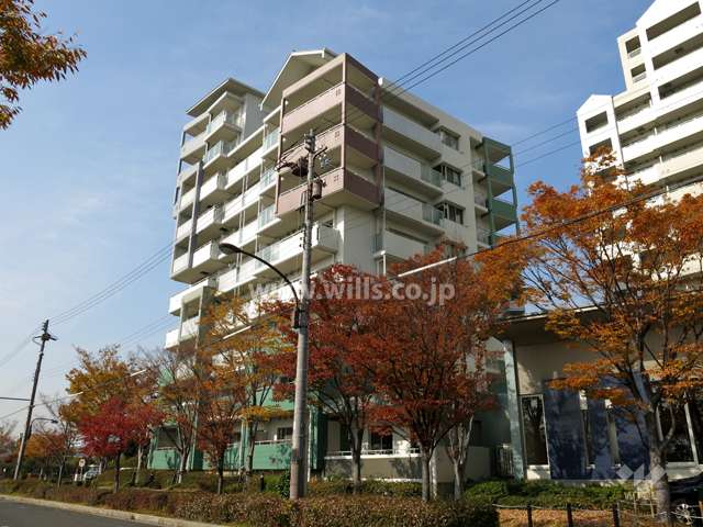 RICイーストコート10番街4番館の外観（南東側から）