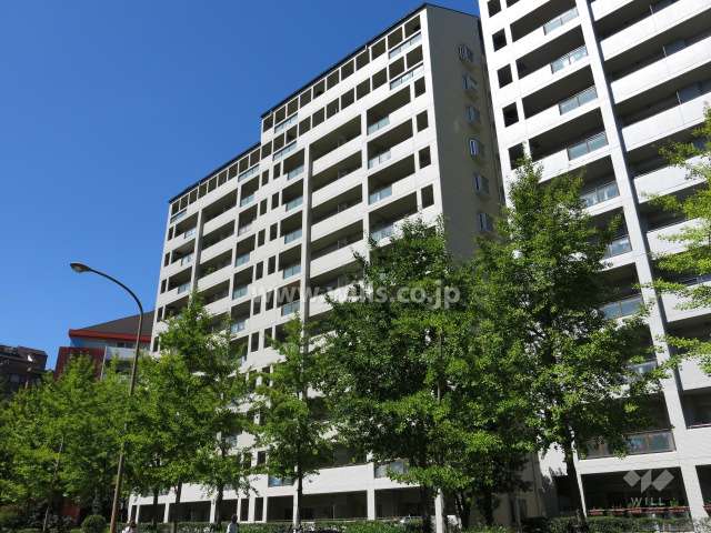 RICウエストコート4番街南棟3番館の外観（南東側から）