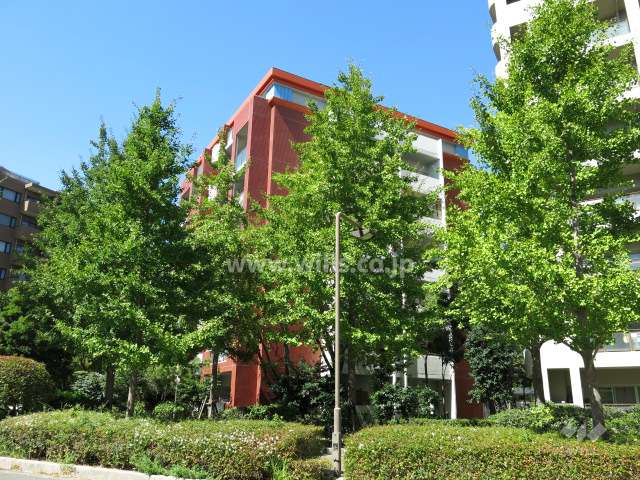 RICウエストコート4番街南棟4番館の外観（南東側から）