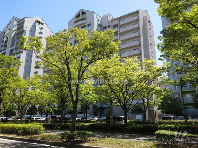 RICイーストコート4番街7番館の外観（北西側から）