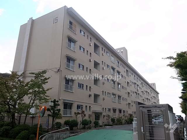 渦ヶ森コーポ15号館の外観（北側から）