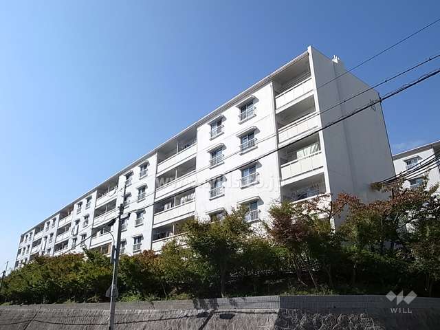 渦ヶ森コーポ18号館の外観（東側から）