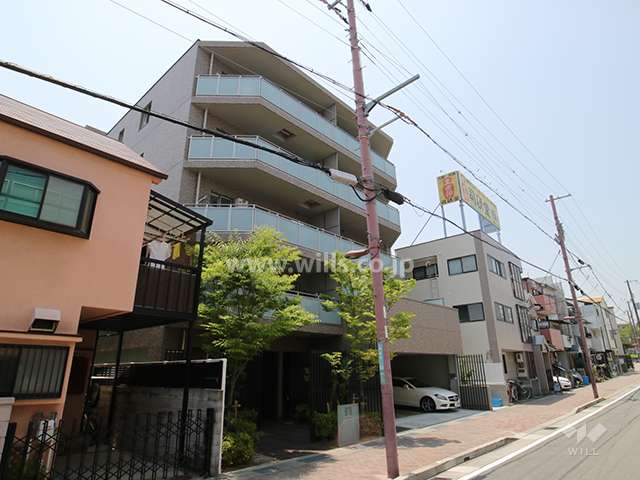 ワコーレ-ザ・夙川ファーストの外観（北東側から）