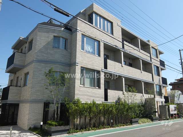 ベルヴィ芦屋の外観（北西側から）