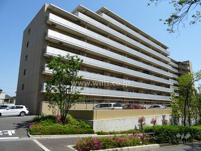 シャルマンフジスマート千里古江台センス・オブ・ワンダーの外観（北西側から）