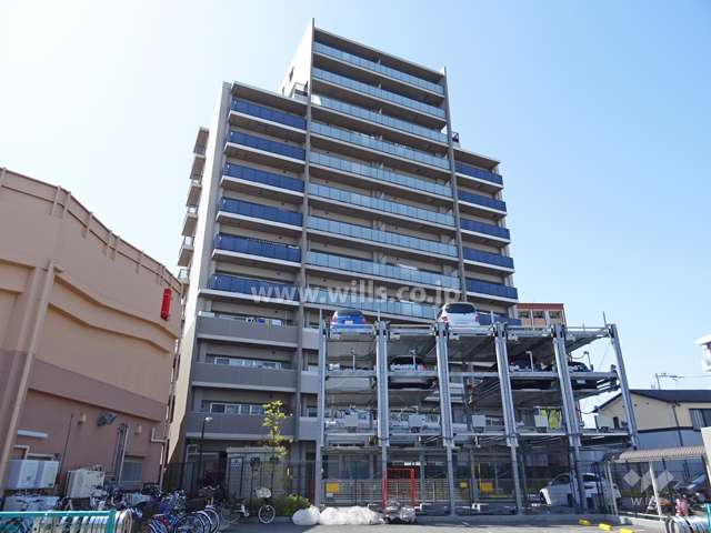 リベール吹田の外観（南東側から）