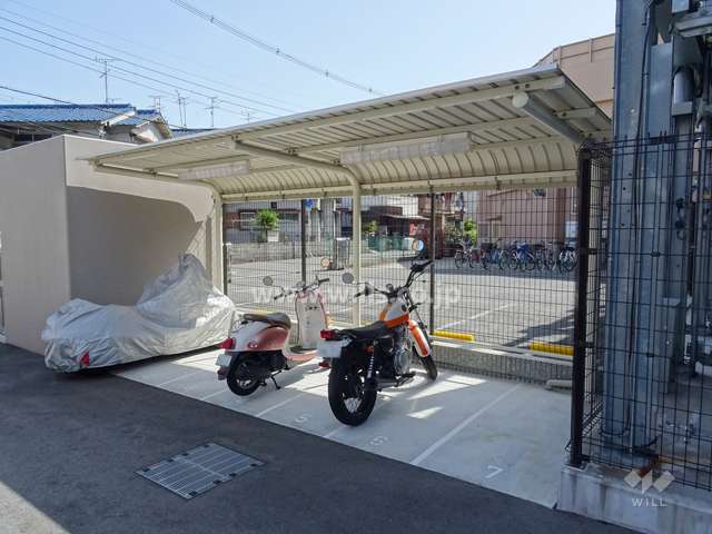 バイク置場
