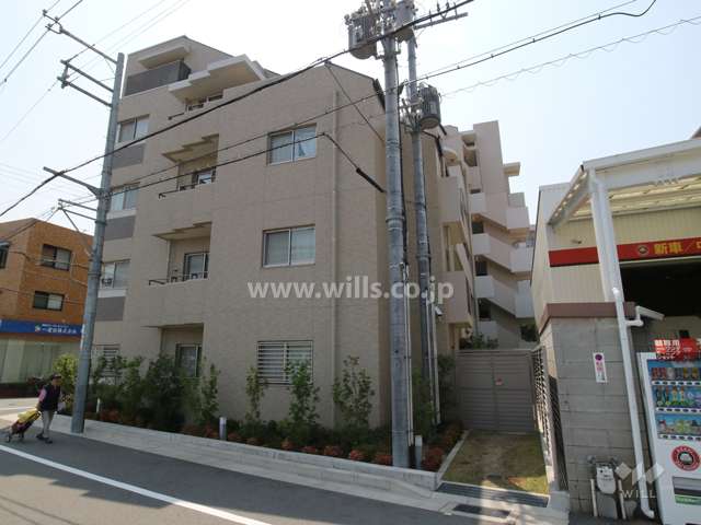 ワコーレ西宮EXEの外観（北東側から）