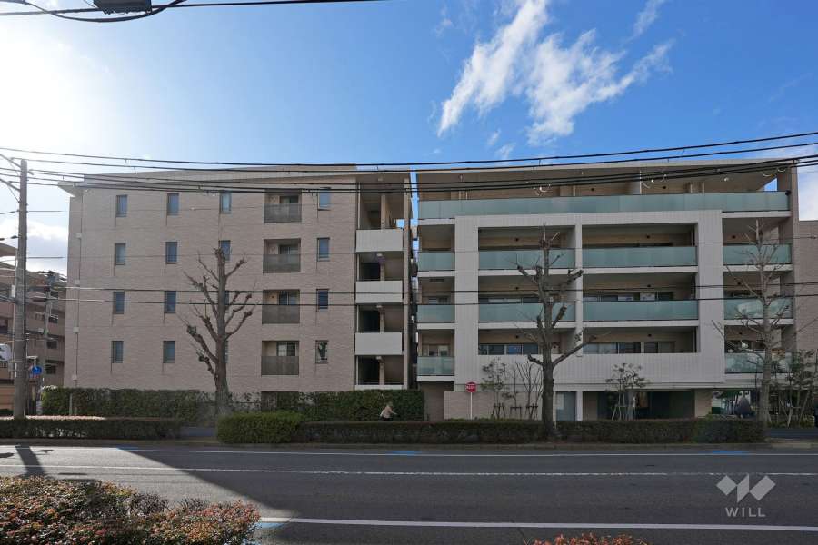ザサンメゾン芦屋エルドの外観（東側から）