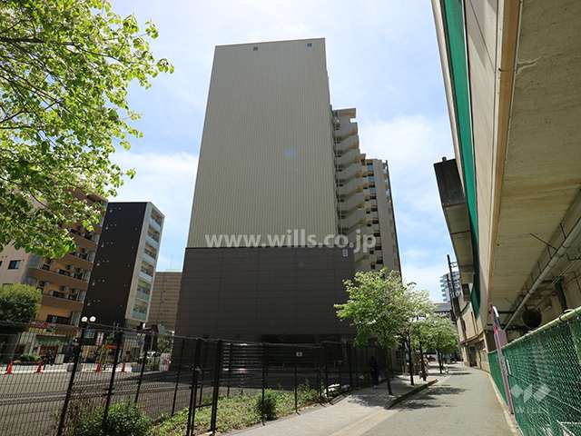 ジオ阪急川西レジデンスマークの外観（北西側から）