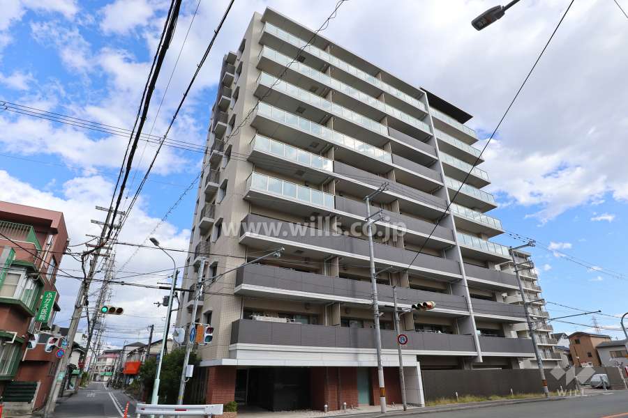 ラクシア立花七松町の外観（北西側から）