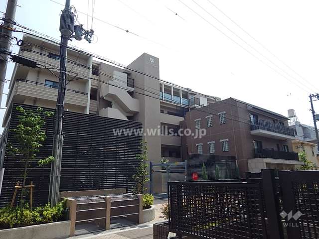 ワコーレアベニュー塚口の外観（北東側から）