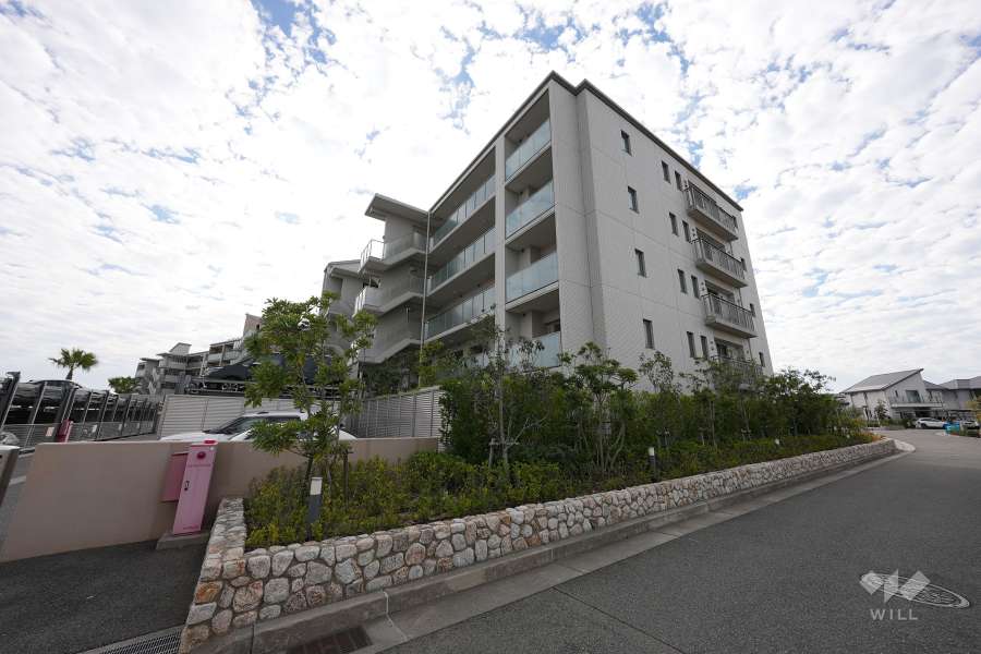 パークナード潮芦屋の外観（北側から）