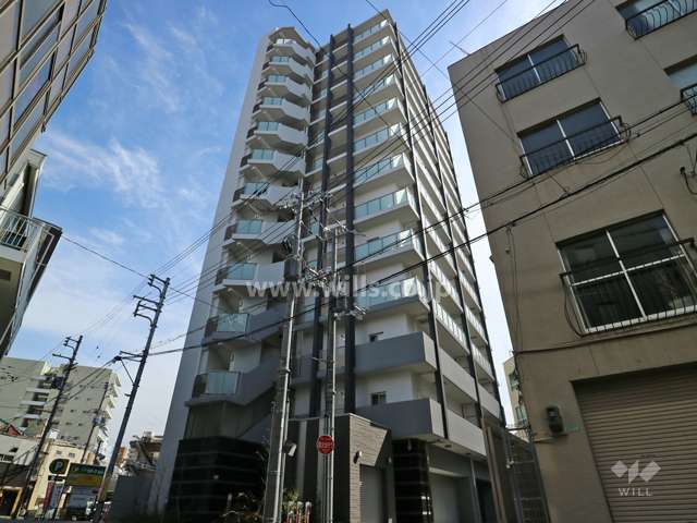ワコーレ伊丹駅前ウィングスの外観（北側から）