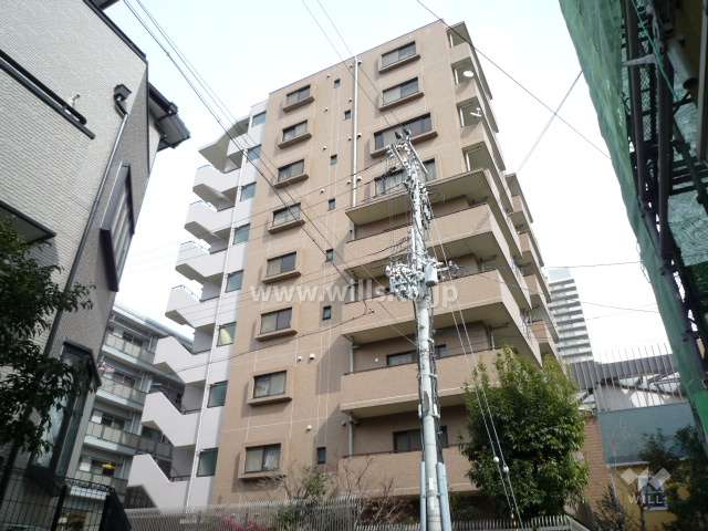 アムール六甲の外観（南西側から）