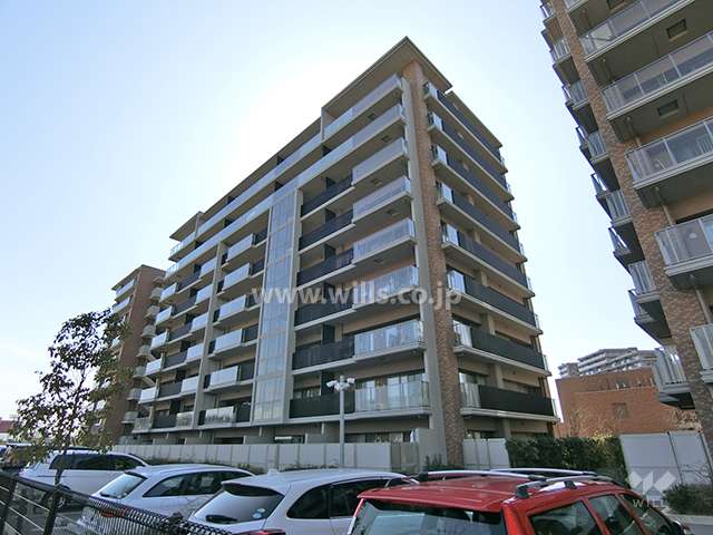 六甲アイランドCITY-W7Residence6番館の外観（北東側から）