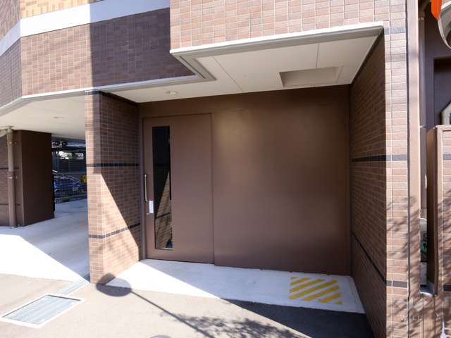 駐輪場の出入り口