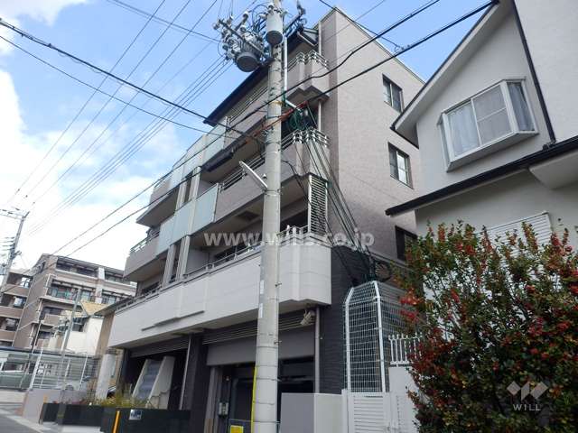 エヌヴィ御影篠ノ坪の外観（南西側から）