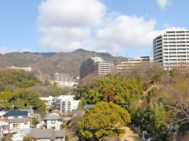 リビオ六甲高羽ガーデンスクエアの遠景(南側から)