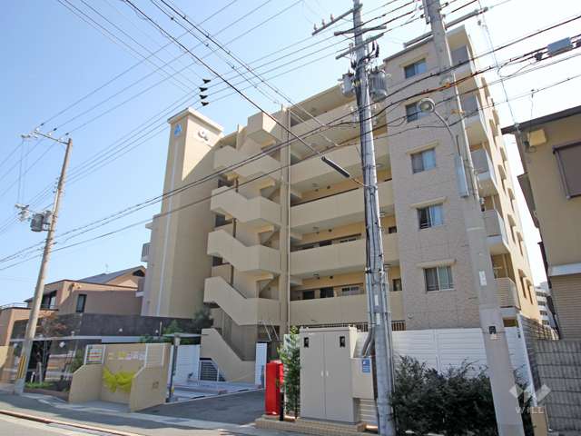 アルファステイツ六甲篠原の外観(北西側から)