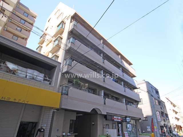 ヴェルドール六甲道マンションの外観(南西側から)