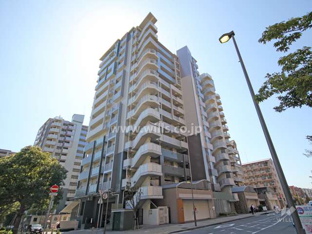ウェルブ六甲道6番街1番館の外観(北東側から)