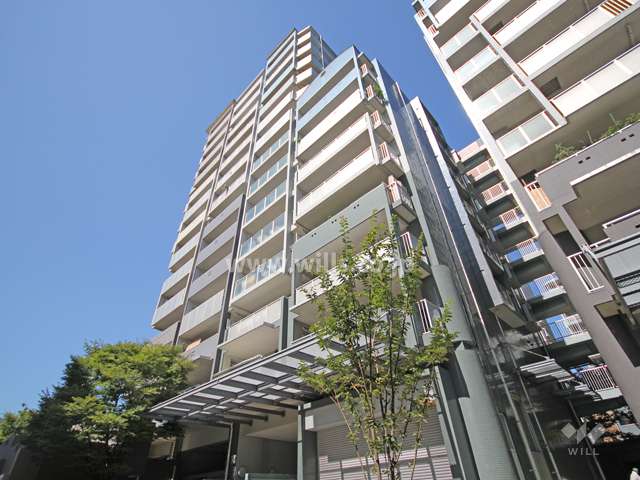 ウェルブ六甲道6番街3番館の遠景(南東側から)