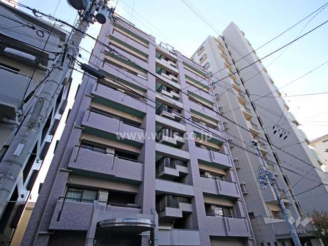 ウォームスヴィル六甲南の外観(北東側から)