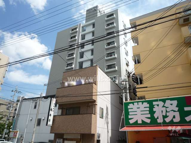 エスリード六甲の外観（北西側から）