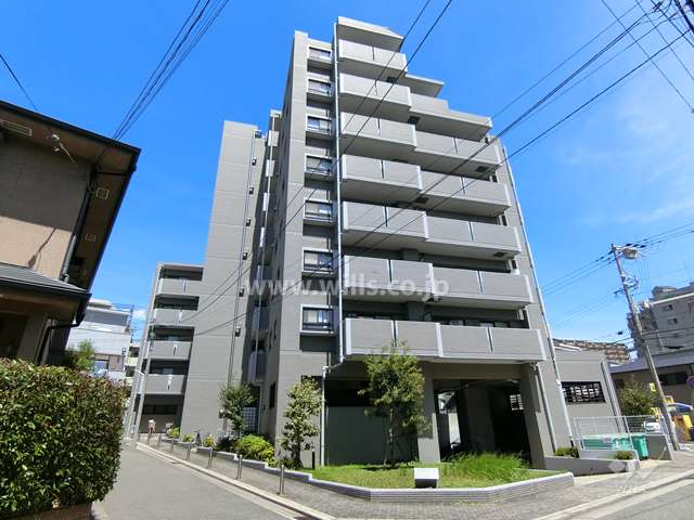 エスリード六甲第2の外観（南西側から）