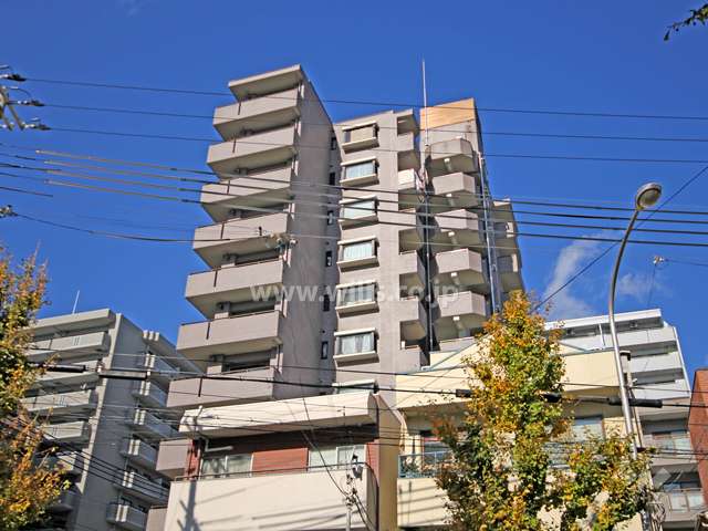 クレスト六甲の外観(南東側から)