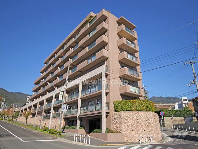 コート青谷川公園の外観(南西側から)