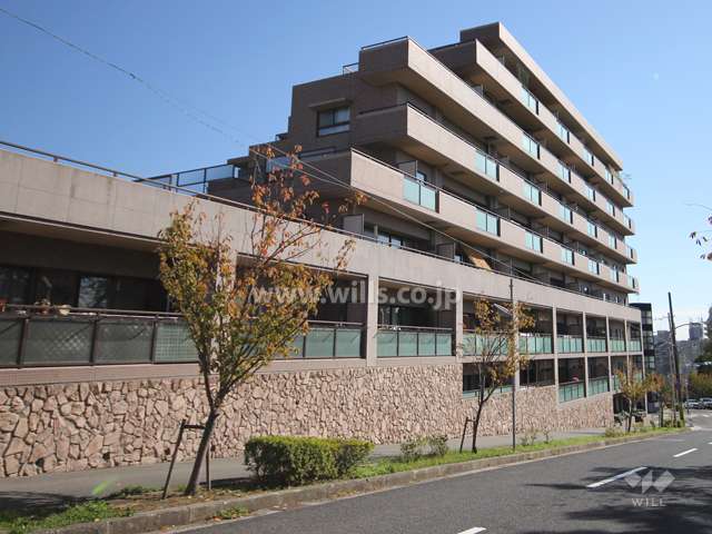 コート青谷川公園の外観(北西側から)