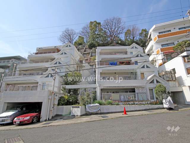 サンヴィラ六甲1号館の外観(北東側から)