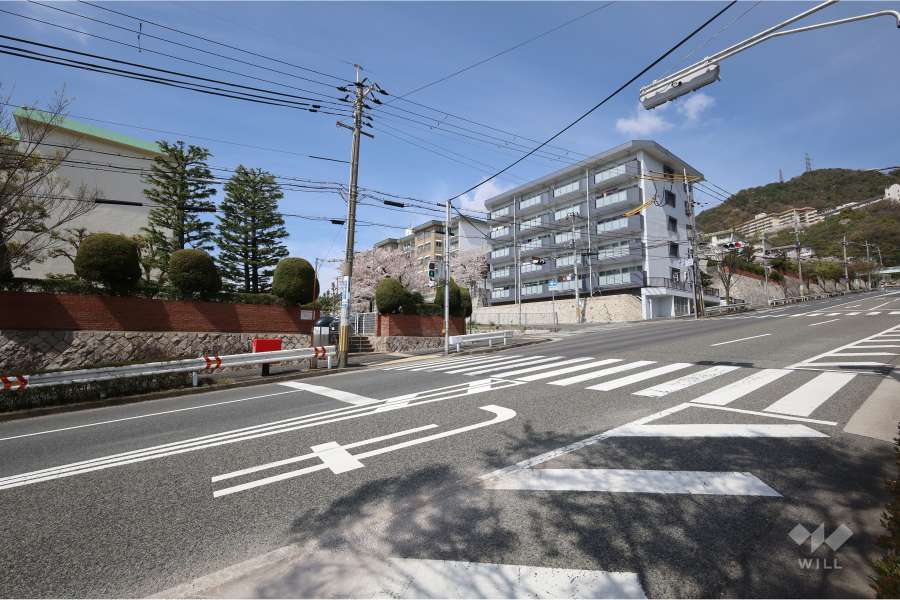 サンハイツ鶴甲の遠景