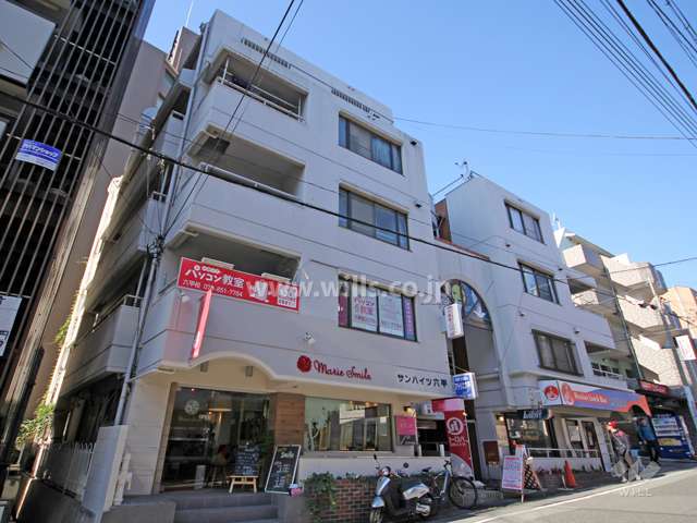 サンハイツ六甲の外観(南東側から)