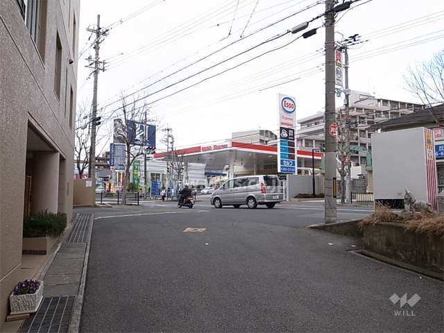 敷地のすぐ東側にはロマンチック街道が走っています。