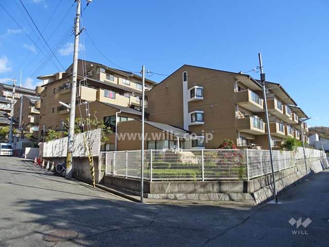 ジークレフ高羽1番館の外観（南西側から）