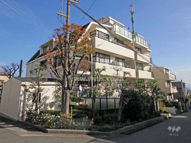 ジークレフ赤坂の外観(北西側から)