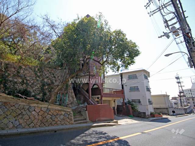 シャトー六甲台の外観(北西側から)