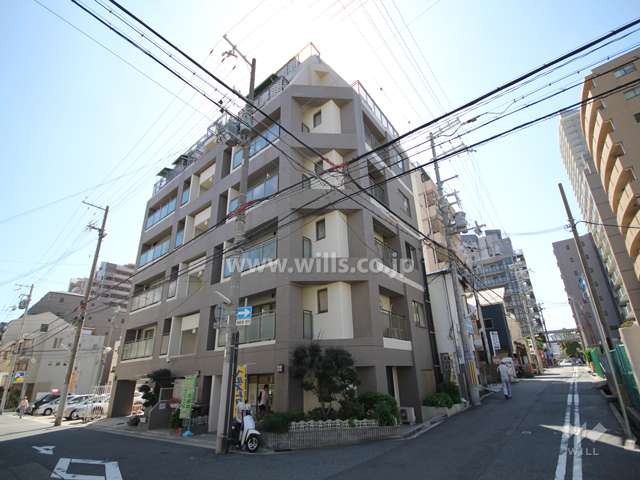 スクウェア六甲の外観(北東側から)