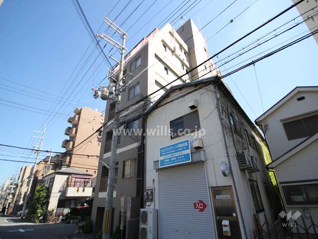 スクウェア六甲の外観(北西側から)