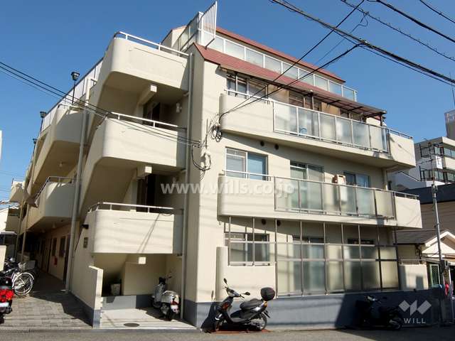 セントラルハイツ灘パート3の外観（北西側から）