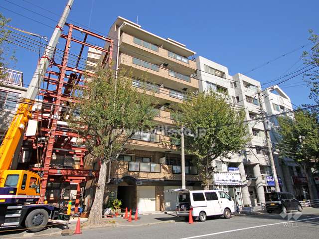 ときわ灘ハイツの外観(南西側から)