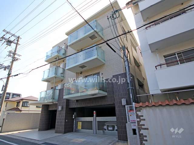 ドルフ六甲道ヴェルデグラツィオの外観(北西側から)