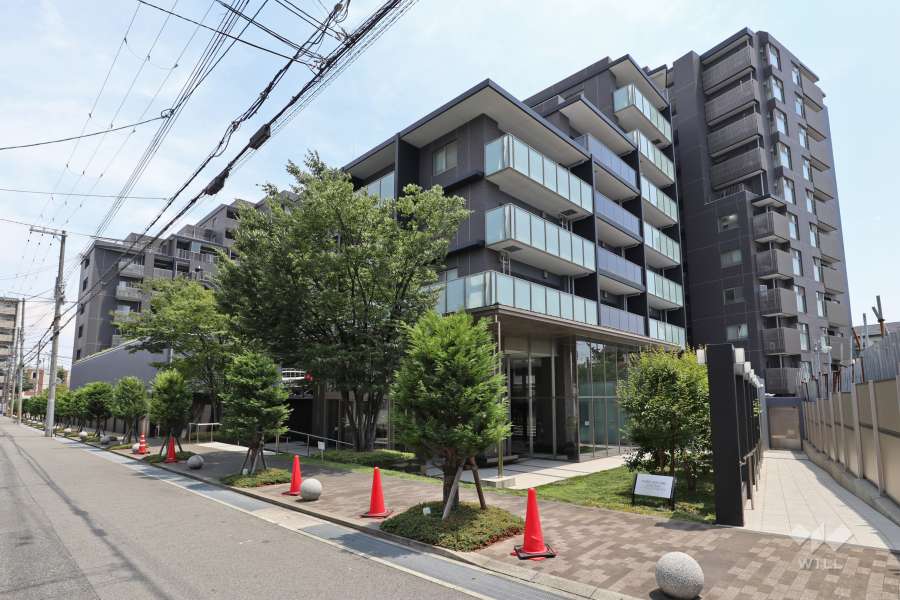 パークスクエア神戸大石の外観（北西側から）